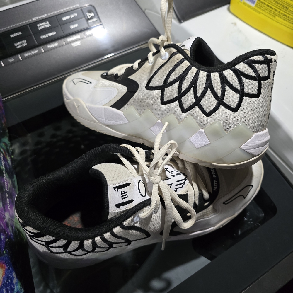 Puma MB1 Lo Black and White Sneakers